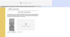 Desktop Screenshot of micromotive.de